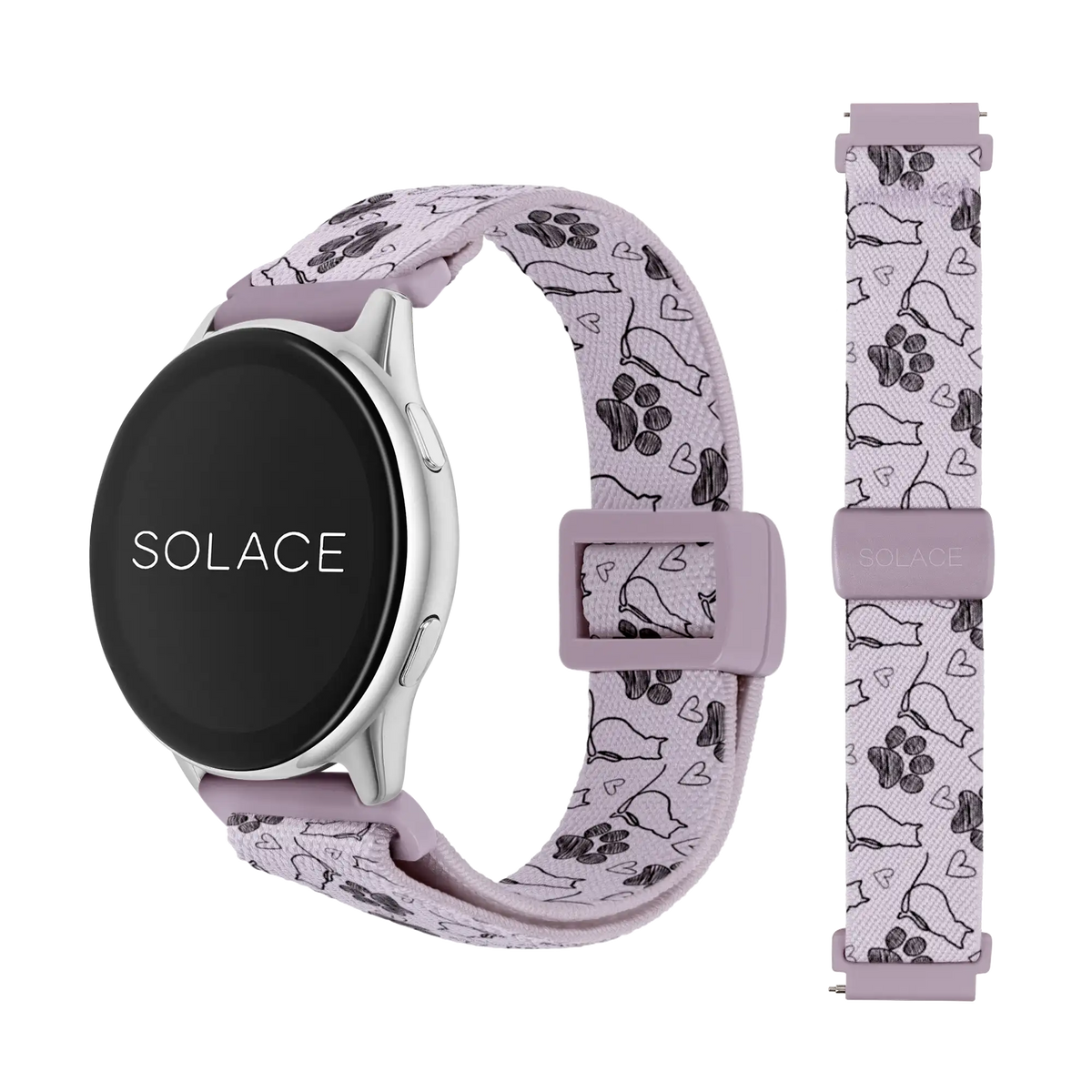 Solace Bands × ASPCA® Pet Prints – Paladin Adapt - Universal Smart Watch Edition