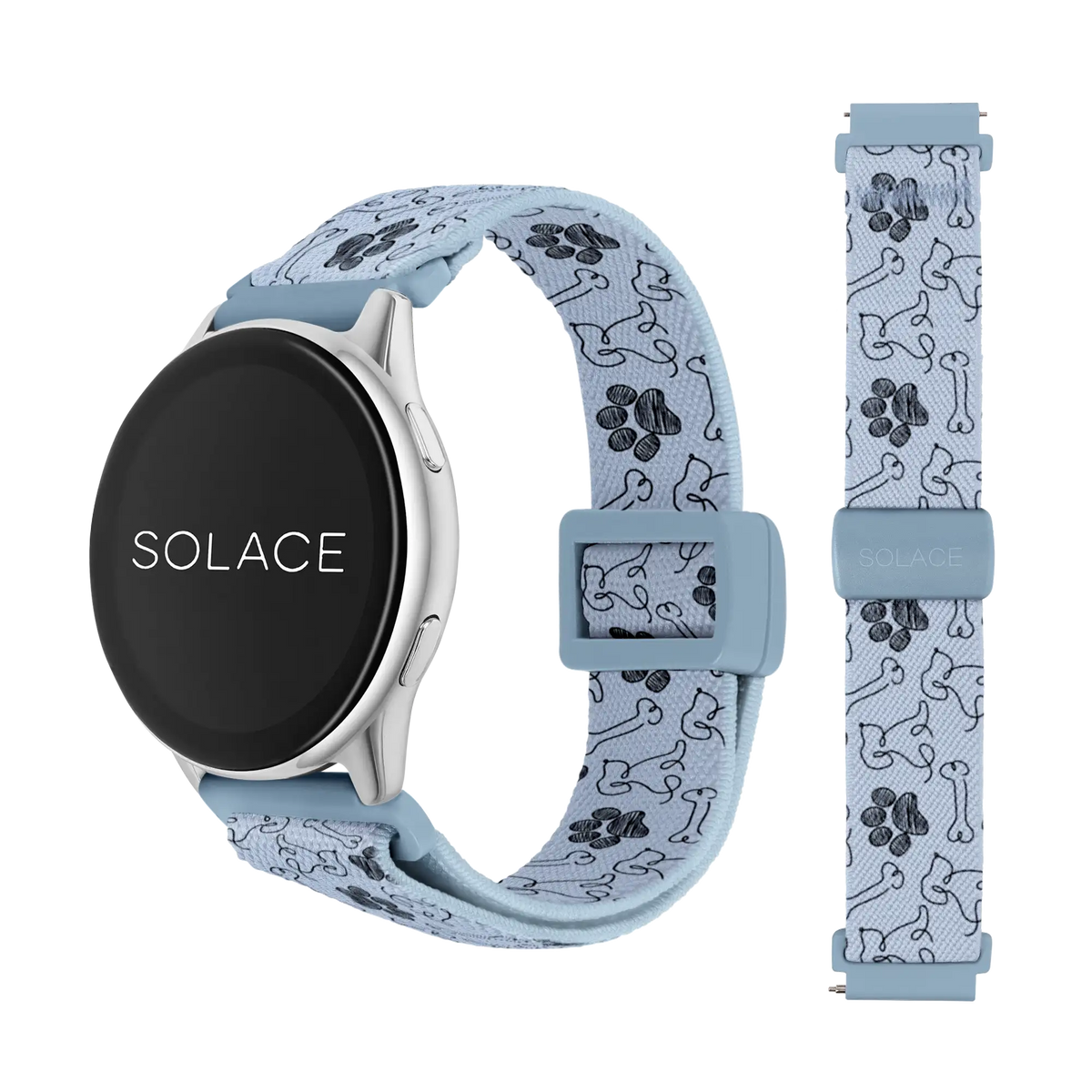 Solace Bands × ASPCA® Pet Prints – Paladin Adapt - Universal Smart Watch Edition